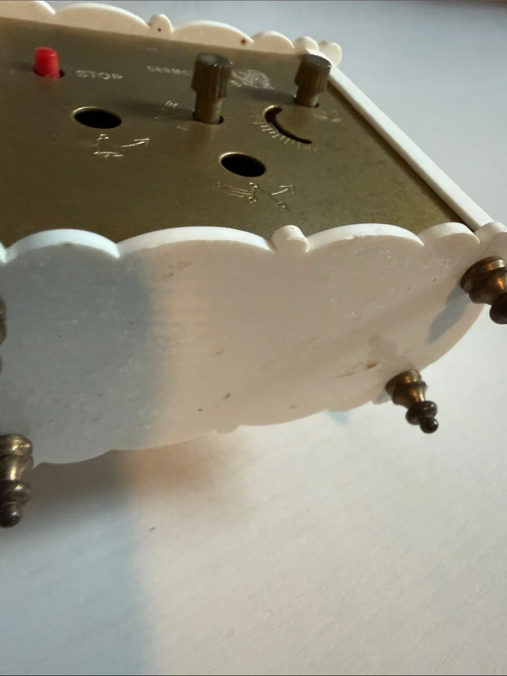 Vintage 1970’s Jerger Alarm Clock RARE